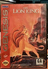 Lion King (Sega Genesis, 1994) Good Condition, Authentic!