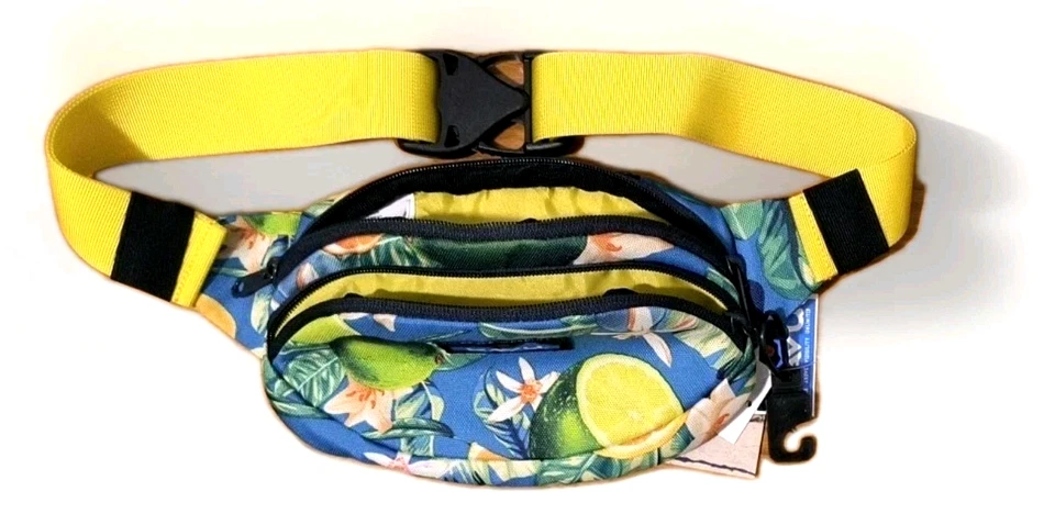 NUEVO CON ETIQUETAS KAVU Bolso Cinturón Espectador Riñonera Cintura Paquete Unisex Bolsa de Viaje Ocean Citrus Foto 3 de 4