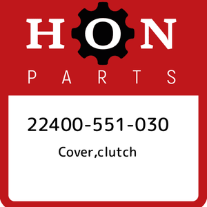 22400-551-030-Honda-Cover-clutch-22400551030-New-Genuine-OEM-Part