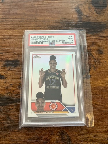 2023 Topps Chrome McDonalds JUJU WATKINS Refractor SP PSA 9 - Picture 1 of 1