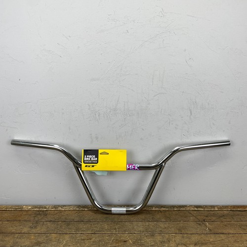 GT Pro Performer BMX Handlebar Chrome Fits Old School BMX Freestyle Bar 2pc A5 - Picture 6 of 16