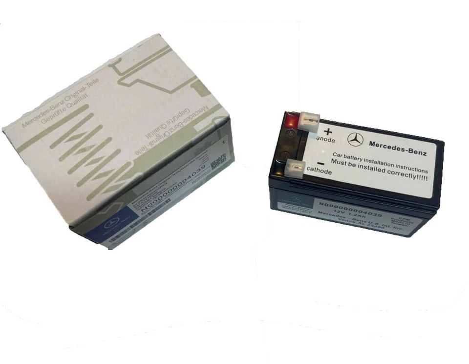 BATERÍA AUXILIAR MERCEDES W221 S550 S600 S400 HÍBRIDO S63 S65 AMG 07-13 OEM NUEVA Foto 3 de 4