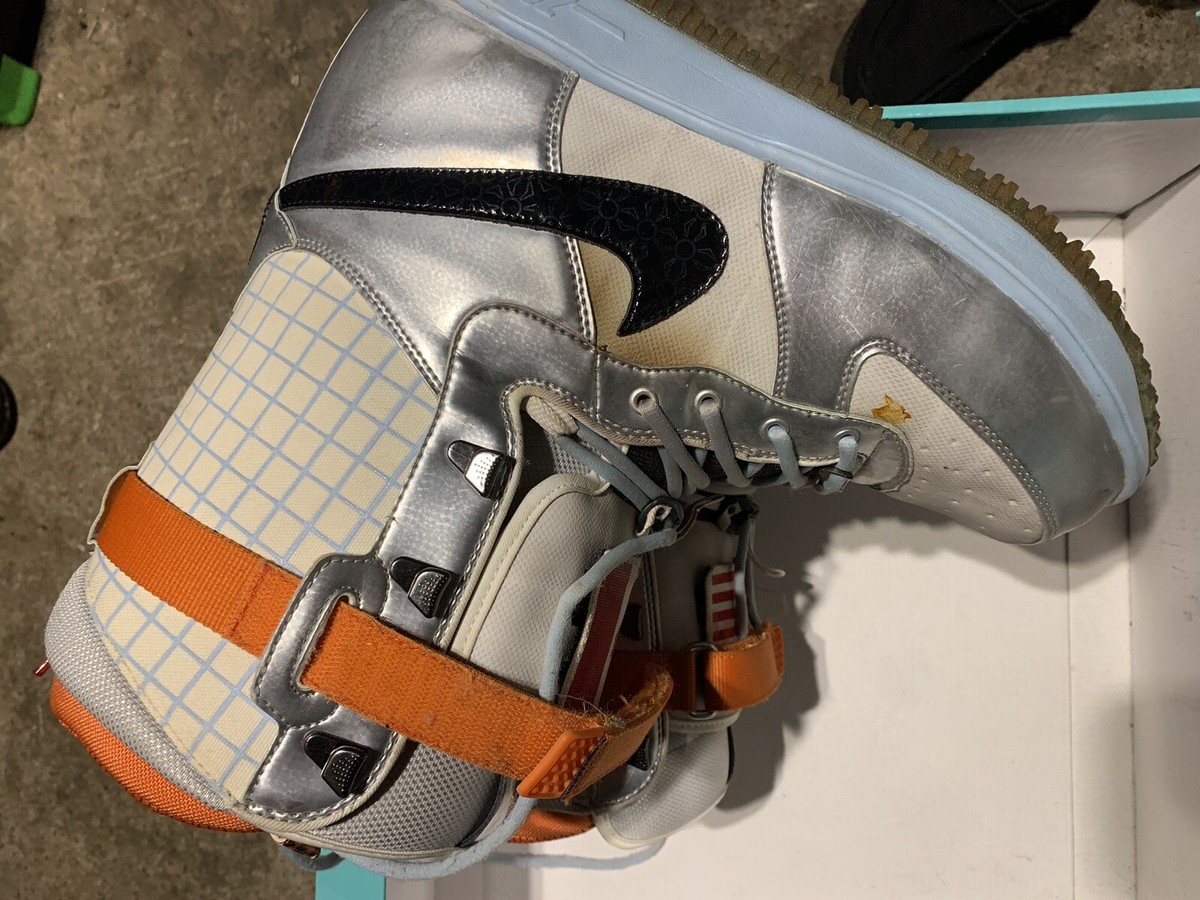 Nike Zoom Force 1 Snowboard Boots Danny Kass Rare Limited Olympic