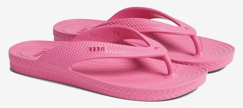Sandalia chanclas para mujer Reef Water Court negra, blanca y rosa - Imagen 13 de 30