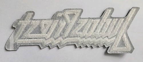 VINTAGE 1980er JUDAS PRIEST PATCH 8" x 3" SCHÖN! - Bild 2 von 2