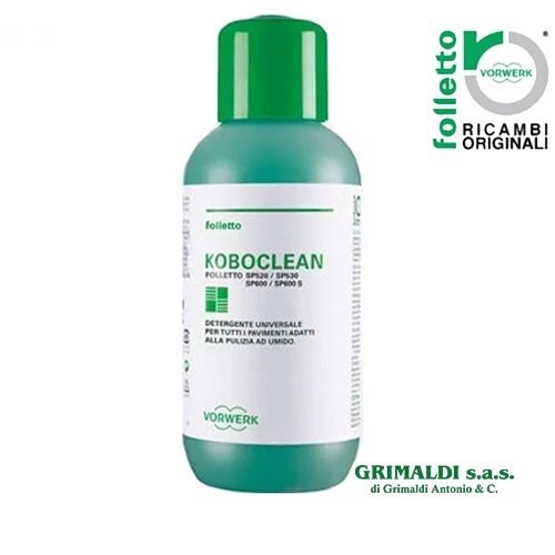 75041 VORWERK FOLLETTO KOBOCLEAN DETERGENTE PAVIMENTI 500 ml SP600 ORIGINALE 75041 VORWERK FOLLETTO KOBOCLEAN DETERGENTE PAVIMENTI 500 ml SP600 ORIGINALE