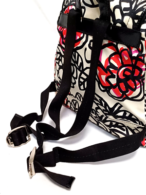 COACH POPPY DAISY GRAFFITI SATIN BACKPACK F16582 | eBay display picture 1