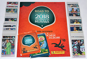 Panini Road To Fifa World Cup Russia 18 Complete Package Set Album Ebay