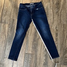 Levis 711 Jeans Womens 30 Skinny  Blue Denim Casual Stretch Pants 30x26