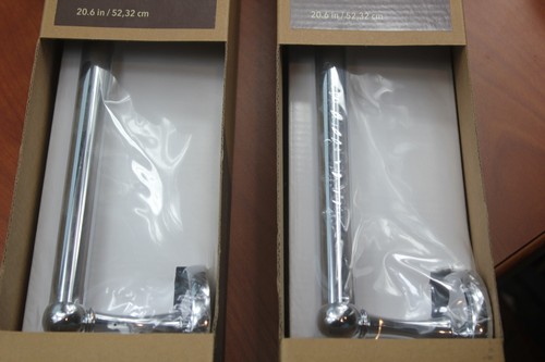 Allen + Roth Designer II 18 Zoll Chrom Oberfläche Wandhalterung Einzeltuch NEU 2ER SET - Bild 14 von 15