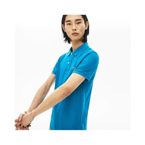 Lacoste Mens Petit Pique Slim Fit Polo Shirt Willo PH4012 YZW - Picture 3 of 8