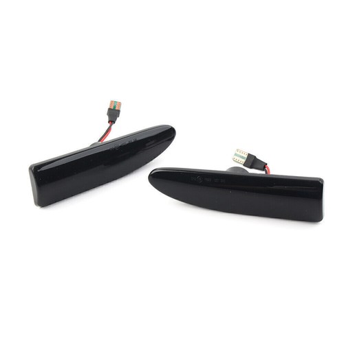 Luz indicadora lateral LED dinámica 2 piezas para Jaguar X-Type 2002 2003-2009 - Imagen 7 de 10