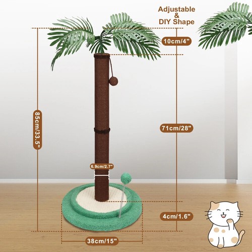 Cat Tree Tower Scratching Post Scratcher Condo House Bed Stand Toy Furniture - Picture 6 of 15