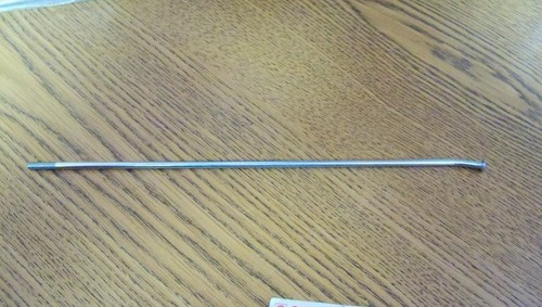 NOS OEM Kawasaki LH Inner Front Spoke KX125 KX500 1986-1988 41029-1153 - Foto 2 di 3