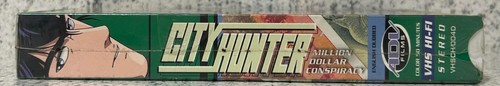 City Hunter Million Dollar Conspiracy New Anime VHS Video Tape, 1999 ADV Eng Dub - Imagen 3 de 6