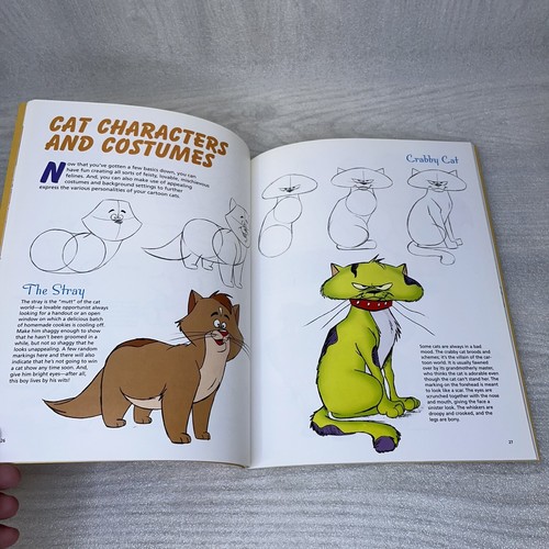 How to Create Mandalas & How to Draw Cartoon Cats Kittens Lot of 2 Drawing Books - Picture 8 of 8