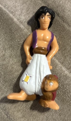 Lote Figuras Disney Aladdin Jazmín Jafar Genio Sultán Miniaturas De Colección Raro - Imagen 6 de 12