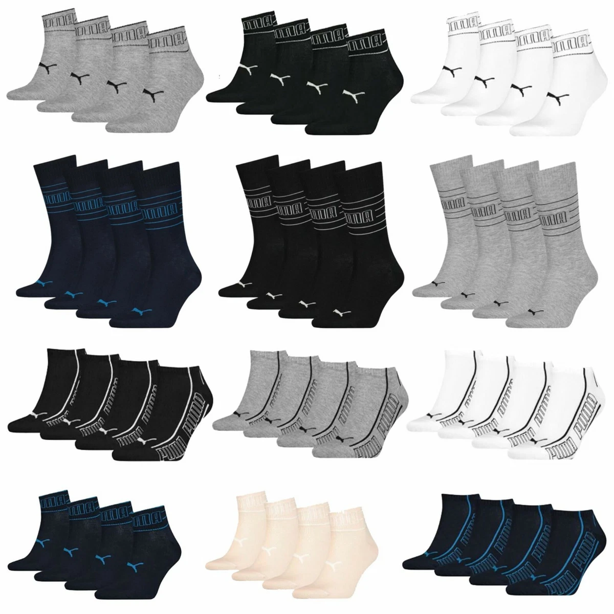 Puma mid cheap calf socks
