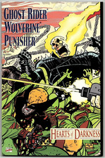 GHOST RIDER WOLVERINE PUNISHER HEARTS OF DARKNESS HIGH GRADE 1ST PRINT UNREAD!