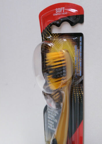 4x Colgate Toothbrush 360° Charcoal Gold Soft Infused Spiral Antigerm Bristles - Picture 5 of 11