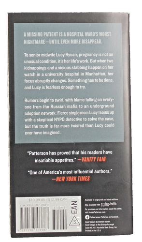 The Midwife Murders by Richard DiLallo and James Patterson,2020, Trade Paperback - Picture 2 of 3