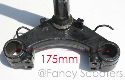 PEACE SPORTS 50CC 150CC SCOOTER TPGS-824 FRONT FORK TRIPLE TREE OEM PART VIN#LHJ - Picture 7 of 8