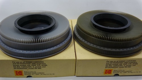 Kodak Carousel Transvue 140 Slide Trays - 4 Total - Picture 5 of 10