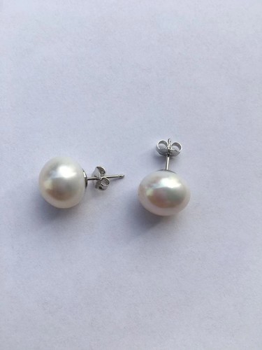 6 mm - 12 mm variante perlas de agua dulce joyería pendientes plata 925 bvc - Imagen 3 de 11