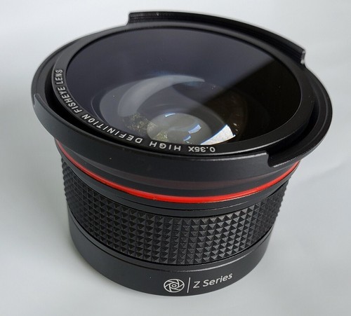 Pro Hi Def 0.35x Fisheye Lens For Sony FDR-AX40 FDR-AX53 - Picture 3 of 14