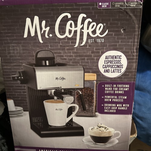 Mr. Coffee Espresso Macchina per Cappuccino e Latte Brew Classico - Foto 1 di 2