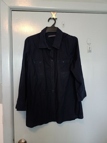 Sportscraft navy long sleeved shirt and n size 10