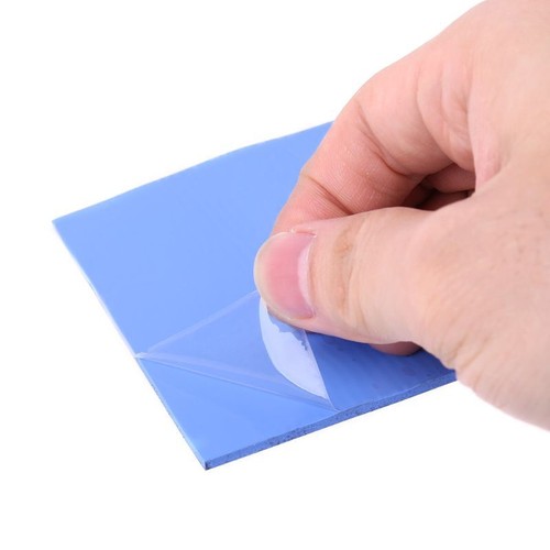 100x100x3mm CPU Thermal Silicone Heatsink Pad Cooling Conductive Pads Cooler - Photo 3/8