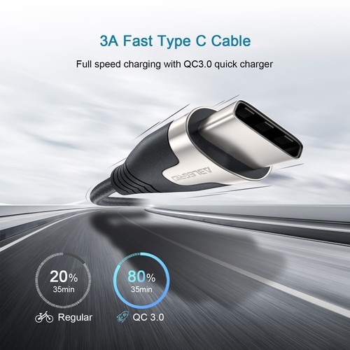 6FT USB-C Cable Cord Data For Zebra ZQ32-A0E02T0-00 ZQ320 Direct Thermal Printer - Picture 7 of 9
