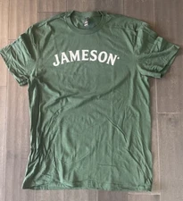 Jameson Irish Whiskey T Shirt- GREEN SIZE LARGE