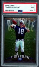 Peyton Manning Rookie Card 1998 Finest #121 PSA 9