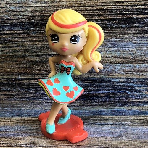 Popteenies Spin Master Small Tiny Dolls Lot 5 Figures 2.5" Toys PVC Cake Toppers - Picture 3 of 9