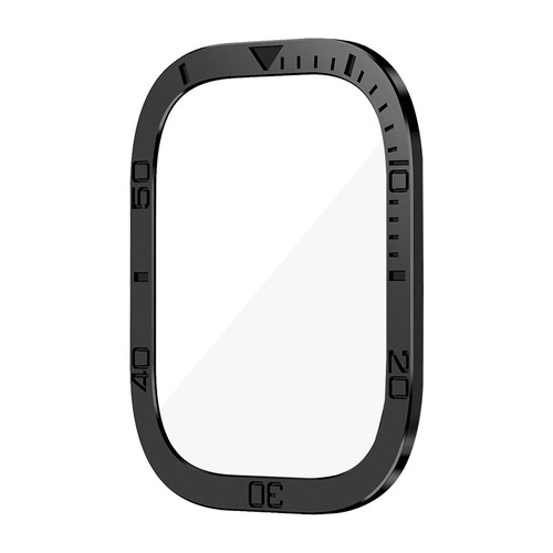 Metal Cover Frame+Tempered Glass For IWatch Ultra 2 49mm Anti-Scratch Screen Pro - Zdjęcie 17 z 18