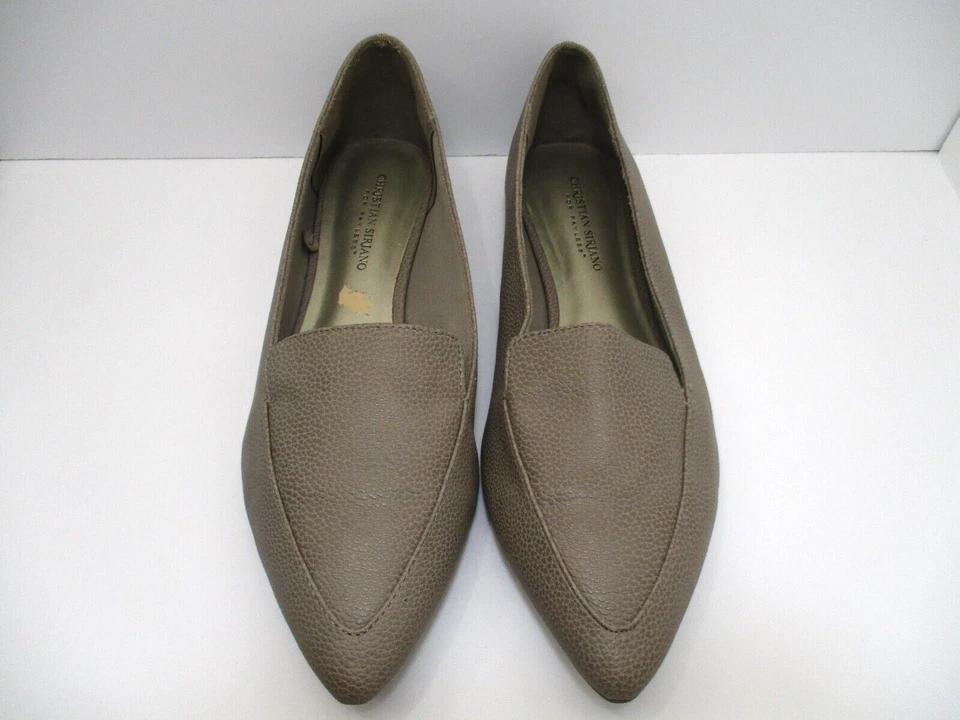 Christian Siriano For Payless Women 11W Faux Leather Tan Pointed Toe Slip-On - Image 2 of 4