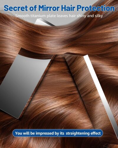 Plancha De Pelo Profesional Titanio Planchas Profesionales Para Cabello Ceramica - Picture 5 of 24