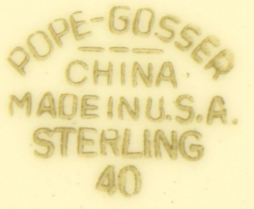Pope Gosser Princess Pattern Dinner Plate Replacement China Dinnerware Tabletop - Picture 4 of 7