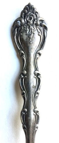 VINTAGE INTERNATIONAL SILVERPLATE INTERLUDE PATTERN ~ SCALLOPED 6" SERVER SPOON - Picture 3 of 4