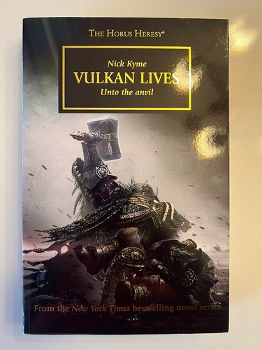 Vulkan Lives Horus Heresy Nick Kyme 2013 Erstdruck großes Taschenbuch