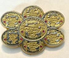 Rodeo Committee of the Year Badge 2005-2011 PRCA Pin San Antonio Western Cowboy