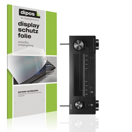 2x Schutzfolie matt für Denon AVR-X3800H Displayschutzfolie Folie Display