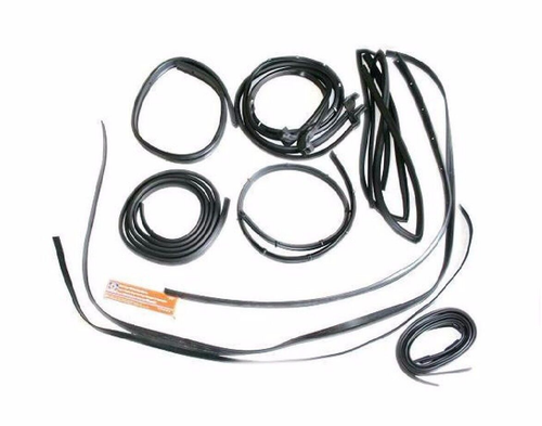 1969-1977 Ford Bronco 13 Piece Rubber Weatherstripping KIT w/ Hardtop - Picture 1 of 2