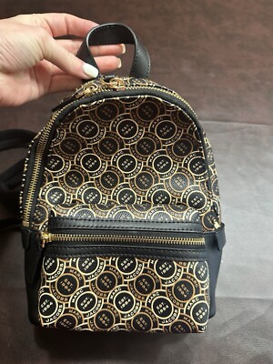 Marc Jacobs Signet Mini Black Brown Backpack Bag | eBay display picture 1