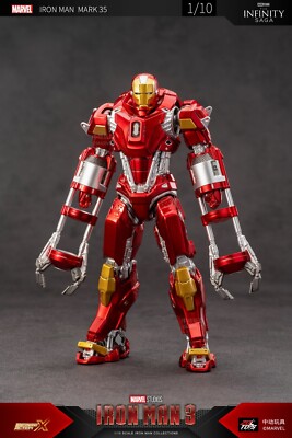 zd toys iron man mark 35 RED SNAPPER mk XXXV 1/10 scale figure