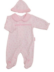 BNWT Tiny Premature Preemie Baby girls or boys 2 piece bunny suit 3-5 lb 5-8lb