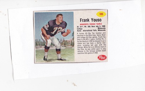 1962 Frank Youso #186