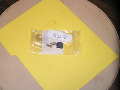 #ad RIDGID ELECTRIC TOOL CARBON BRUSH PART#816768 NEW OEM SERVICE PART $7.62